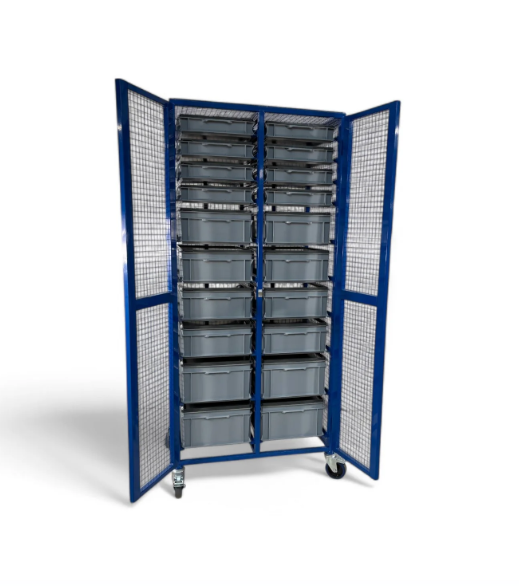 EC07 - Enclosed Euro Container Trolley