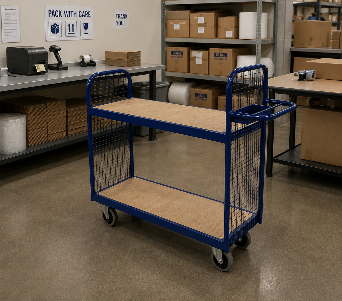 Narrow Aisle Order Picking Trolley