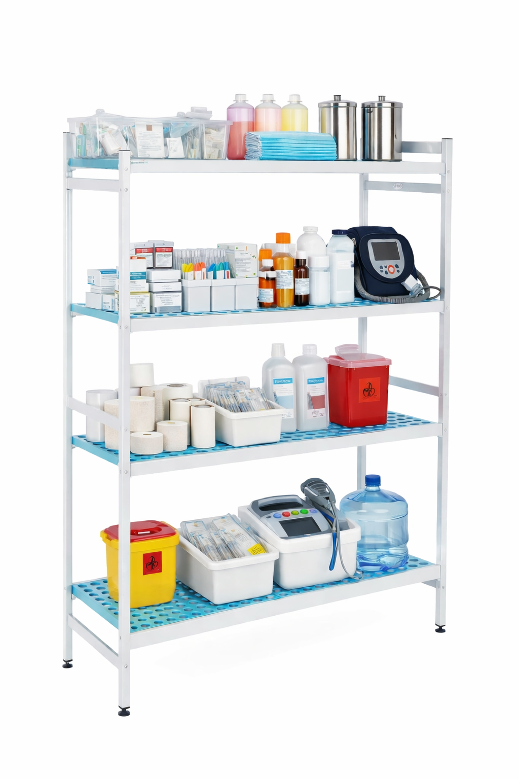 Aluminium Removable Infill Shelving Unit (1700mm High)