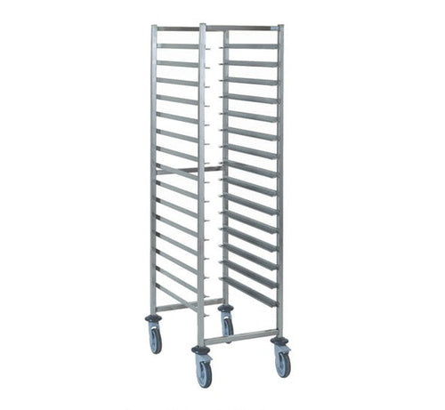 Fully Welded 15 Level Euronorm / Bakery Racking Trolley