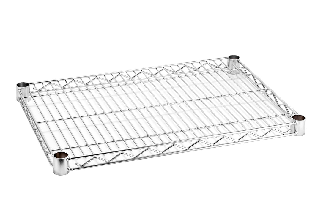 Chrome Wire Single Shelf