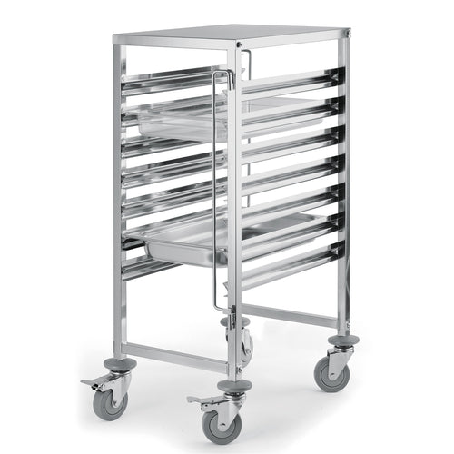 7  Level Gastronorm Racking Trolley
