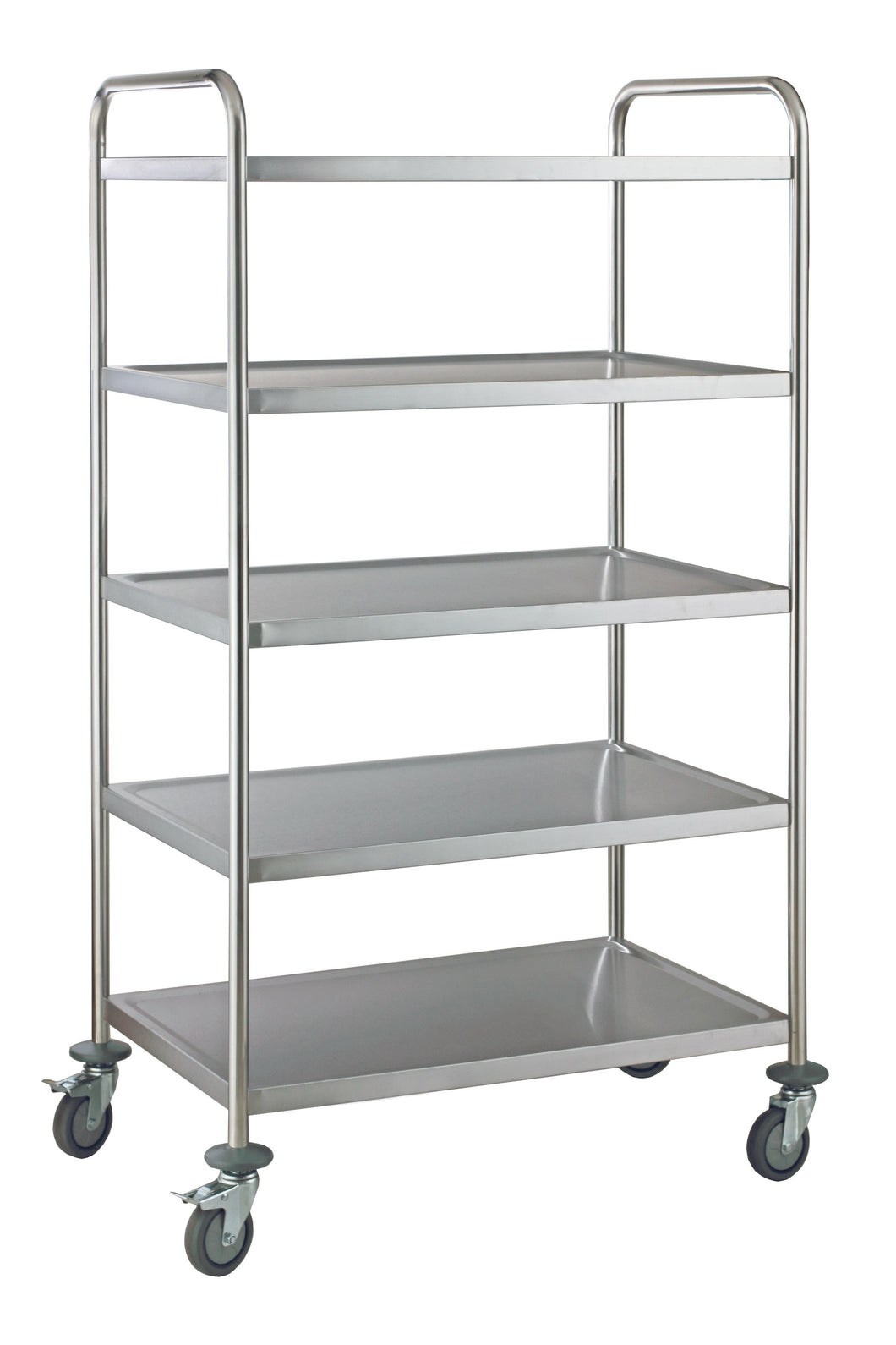 5 Tier Stainless Steel Serving / Clearing / Catering Trolley