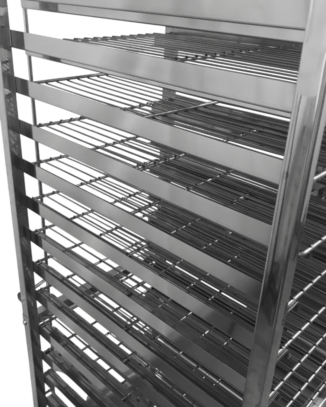 18 Level Bakery Trolley With Wire shelves