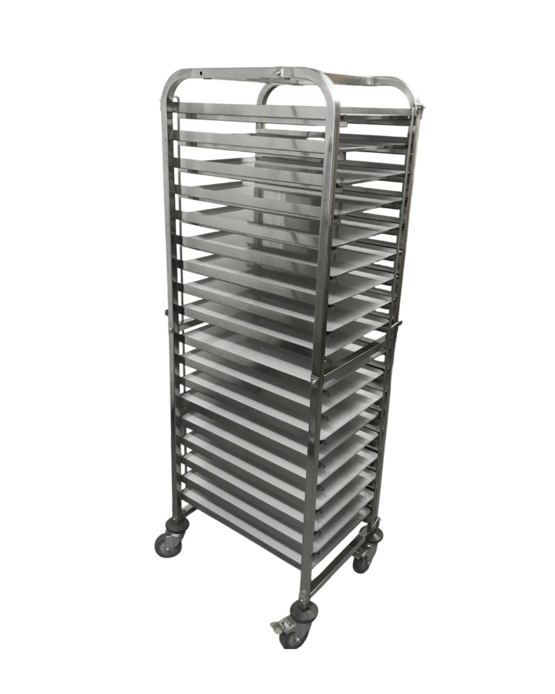 18 Level Bakery Trolley With Stainless Steel Trays