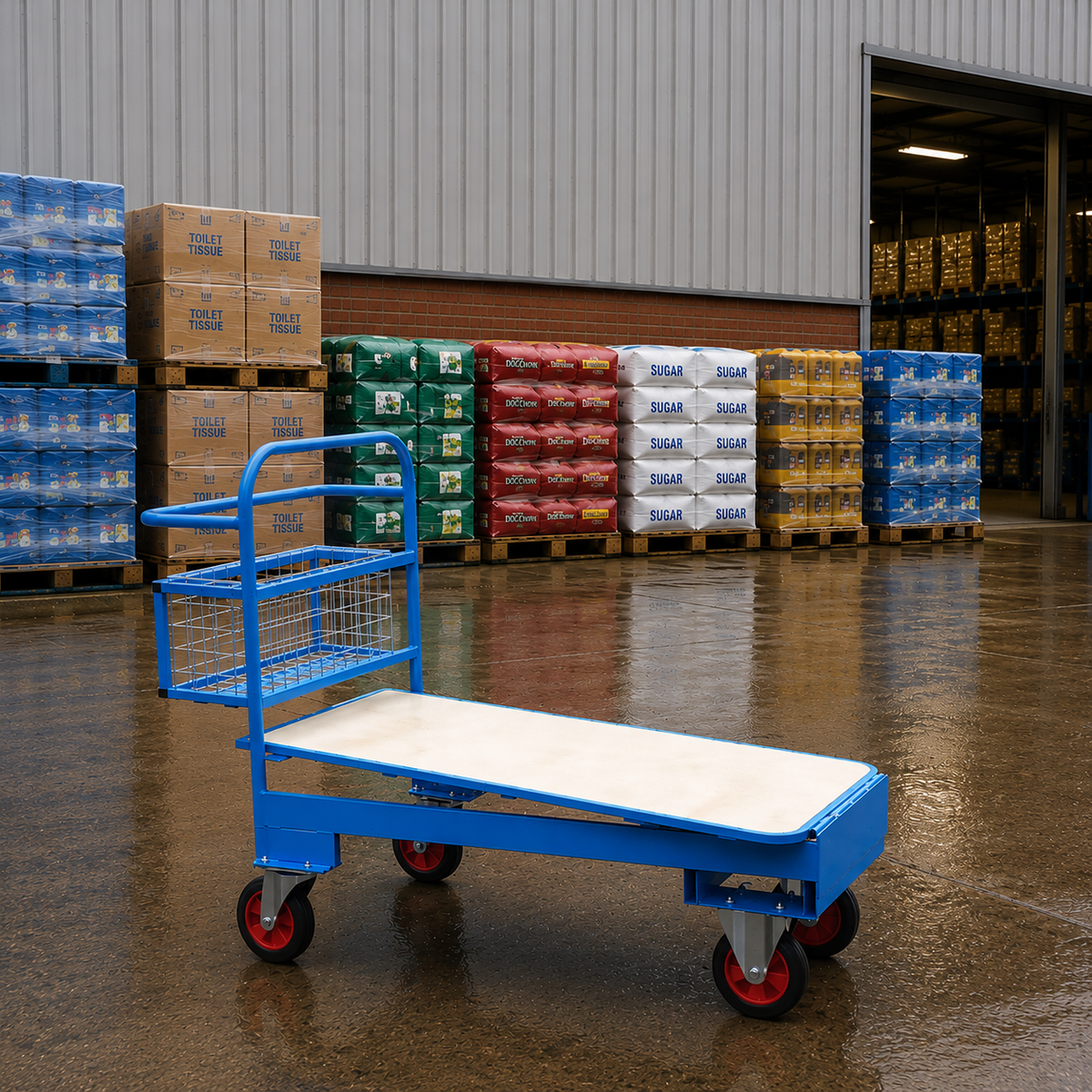 Heavy Duty Cash & Carry Trolley