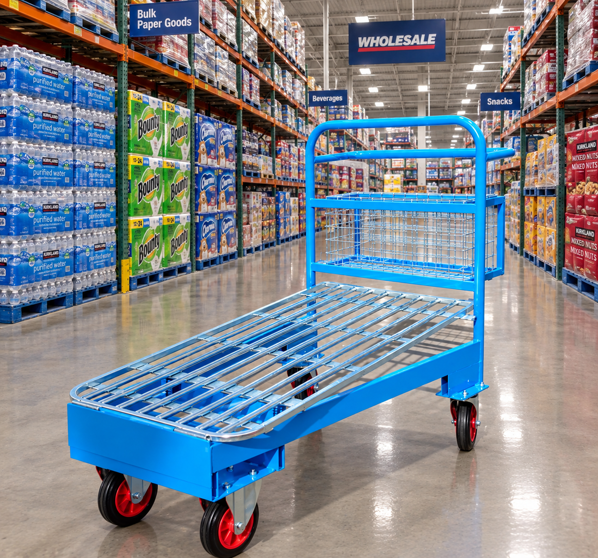 Heavy Duty Cash & Carry Trolley