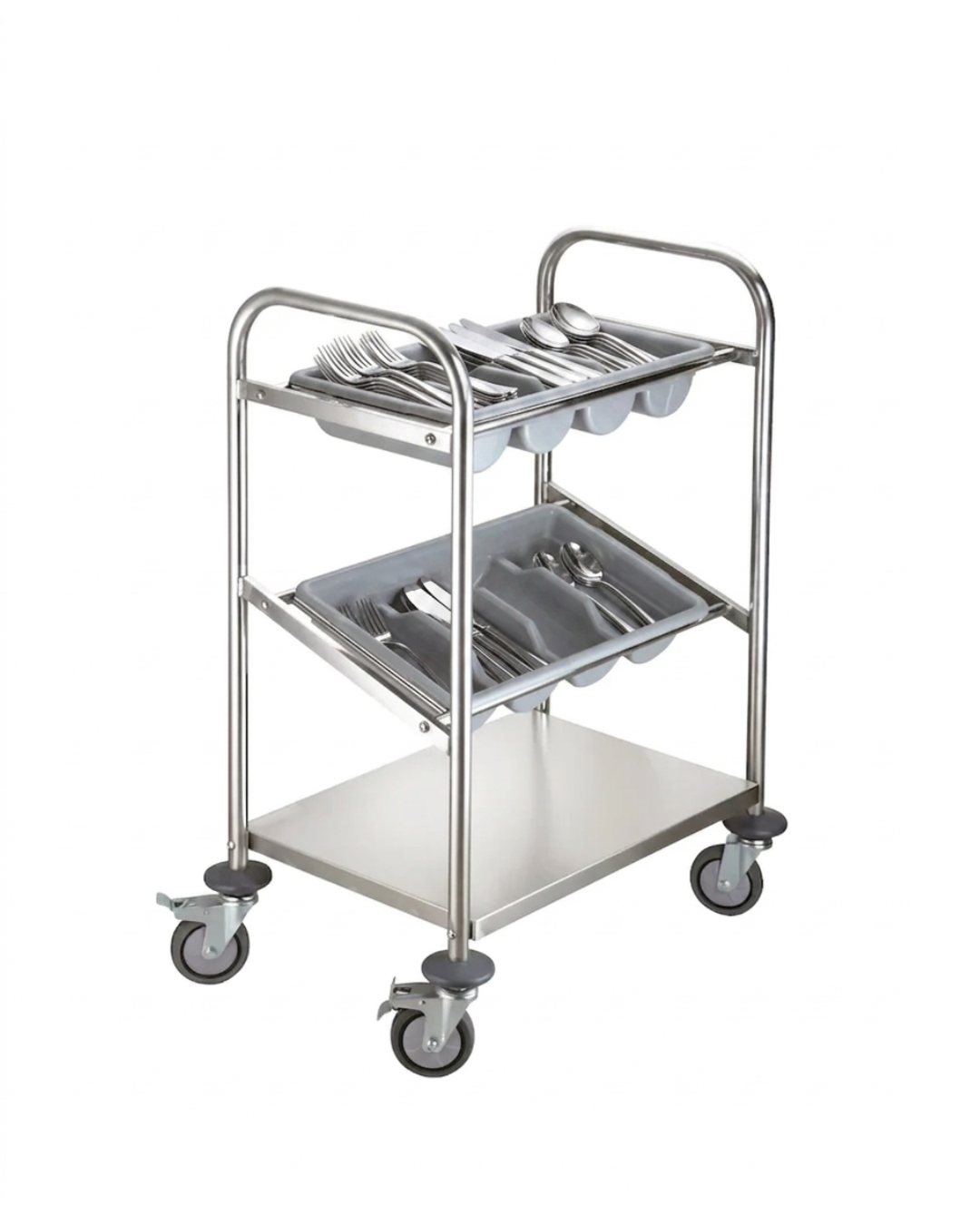 2 Level Cutlery Trolley