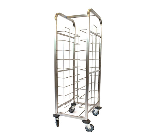 Fully Welded Stainless Steel 10 Level Clearing Trolley