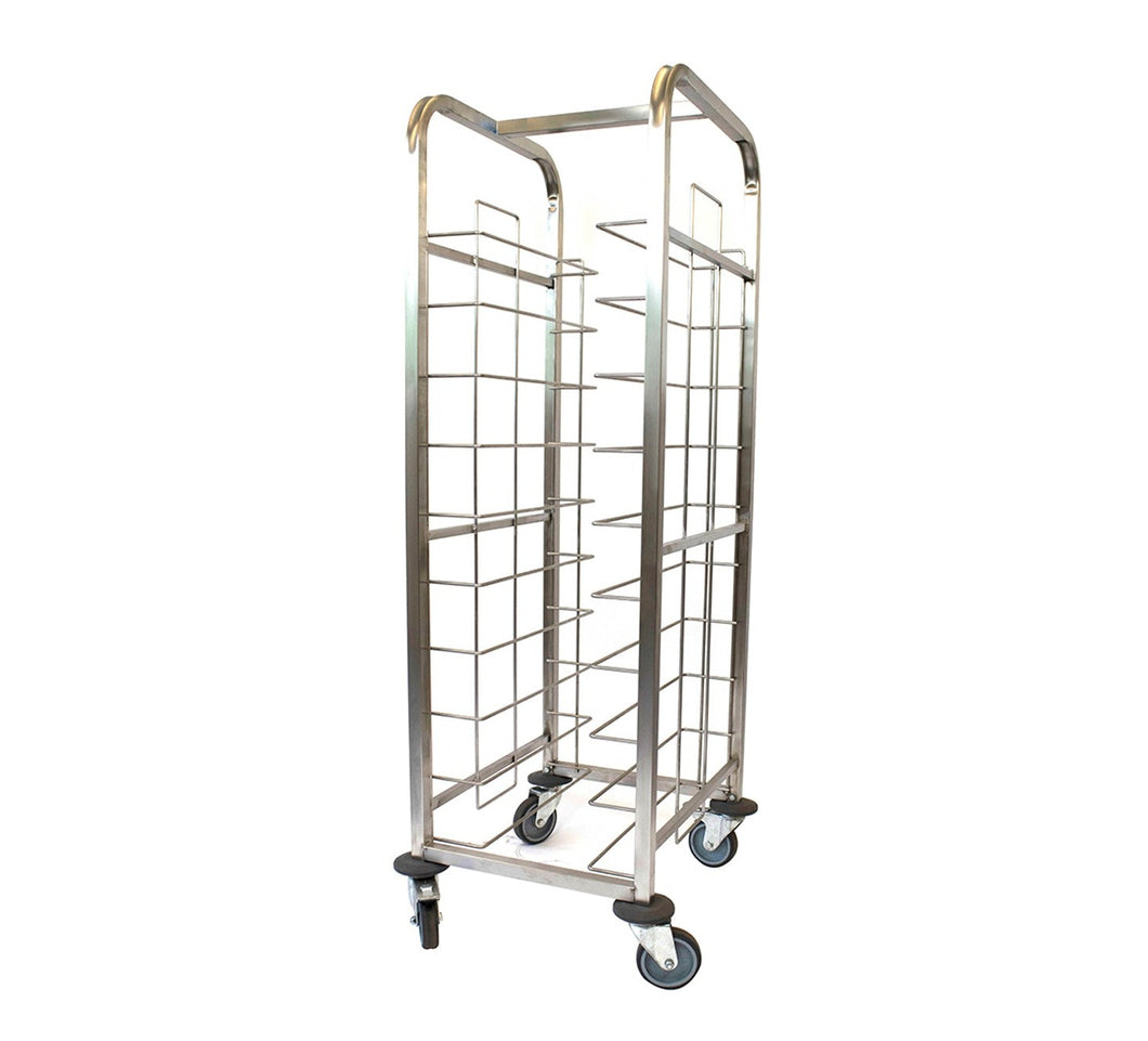 Fully Welded Stainless Steel 10 Level Clearing Trolley