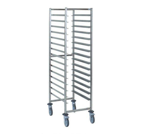 Fully Welded 15 Level Euronorm / Bakery Racking Trolley