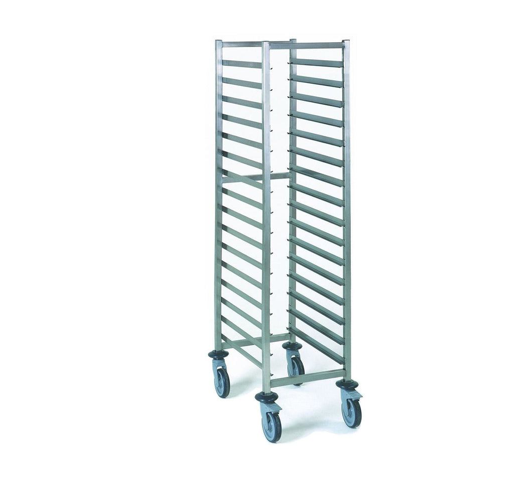 Fully Welded 15 Level Gastronorm Racking Trolley
