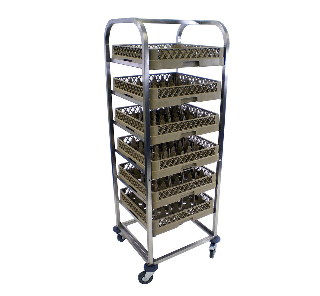 Fully Welded 7 Level Dishwasher Trolley