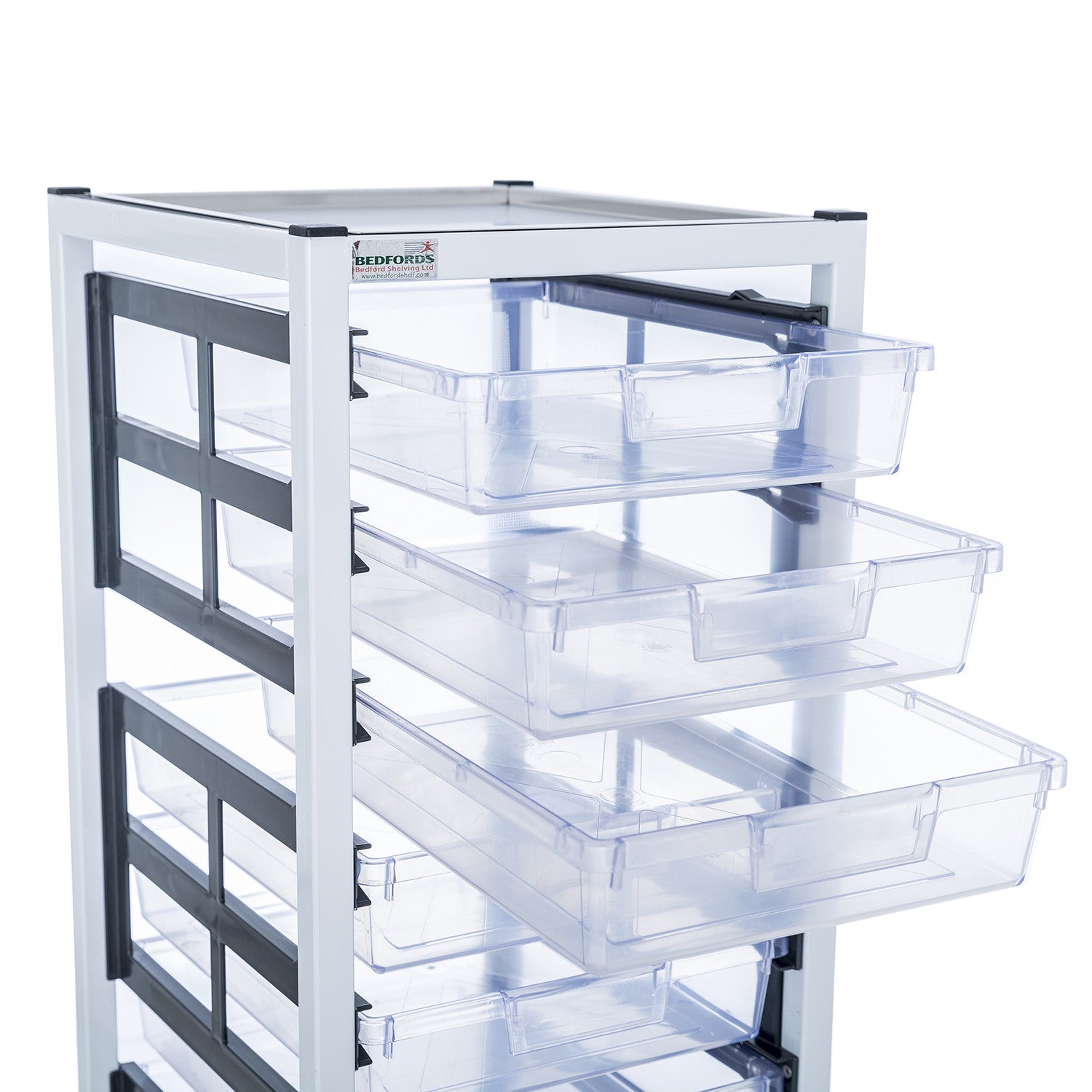 Single Column 6 Level A4 Medical Trolley – Stored & Handled
